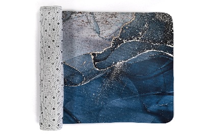 Tapete Ondas abstractas em tons de azul