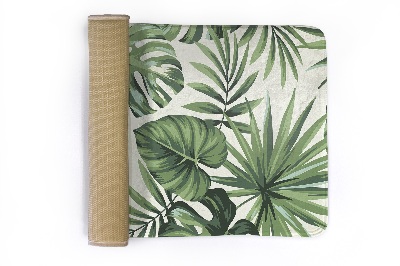 Tapete cozinha Folhas de plantas tropicais