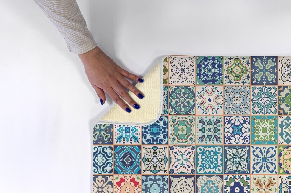 Tapete cozinha Azulejos com padrões
