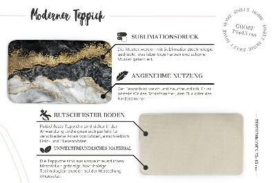 Tapete cozinha Folhas e moldura