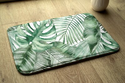 Tapete Folhas tropicais verdes