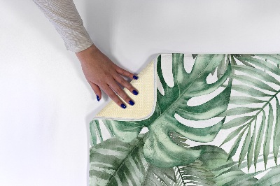 Tapete Folhas tropicais verdes