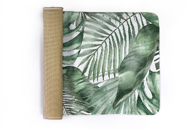 Tapete Folhas tropicais verdes