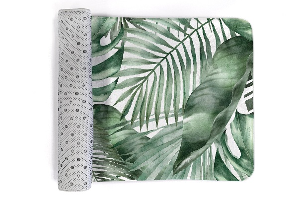 Tapete Folhas tropicais verdes