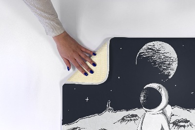Tapete cozinha Astronauta na lua