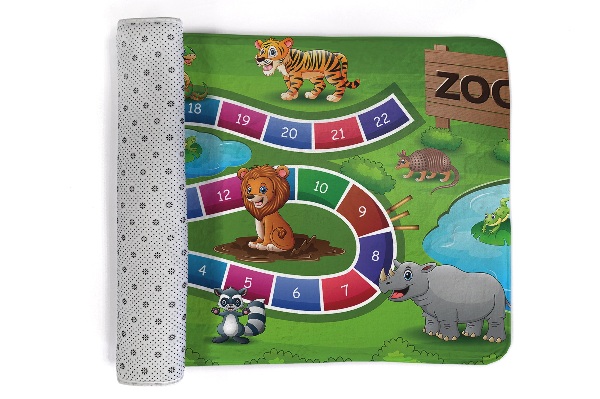 Tapete Jogo de tabuleiro do jardim zoológico