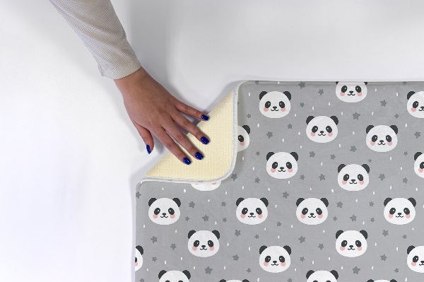 Tapete cozinha Pandas e estrelas