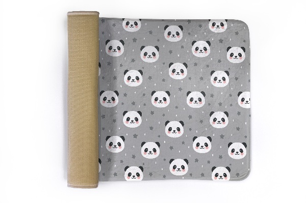 Tapete cozinha Pandas e estrelas