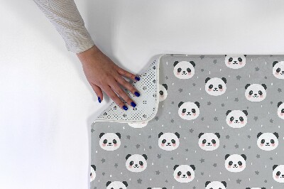 Tapete cozinha Pandas e estrelas
