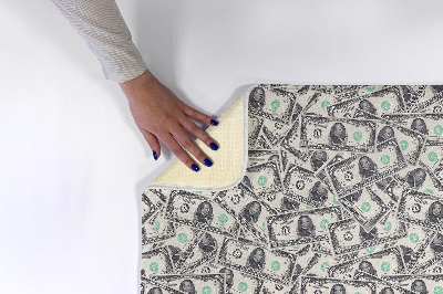 Tapete cozinha Notas de dólar