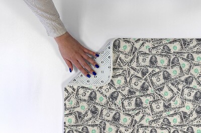Tapete cozinha Notas de dólar