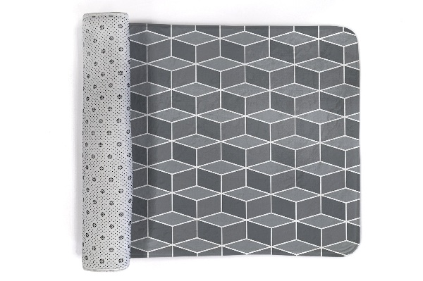 Tapete Padrão geométrico com cubos