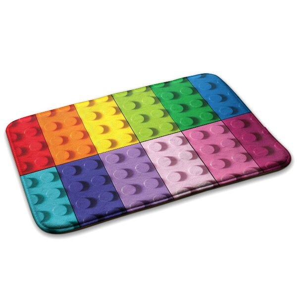 Tapete cozinha Blocos coloridos semelhantes a LEGO