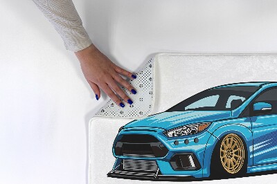 Carpete Carro desportivo azul