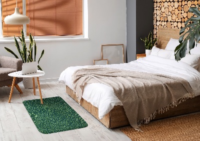 Tapete cozinha Folhas verdes com padrão linear