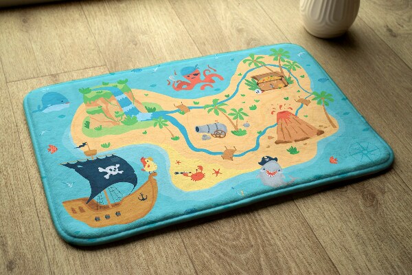 Carpete Mapa do tesouro