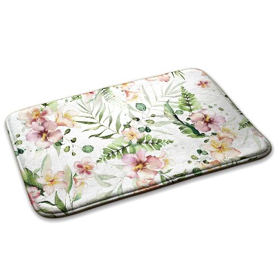 Tapete cozinha Motivo floral com folhas e flores