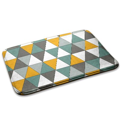 Tapete Triângulos coloridos numa disposição geométrica