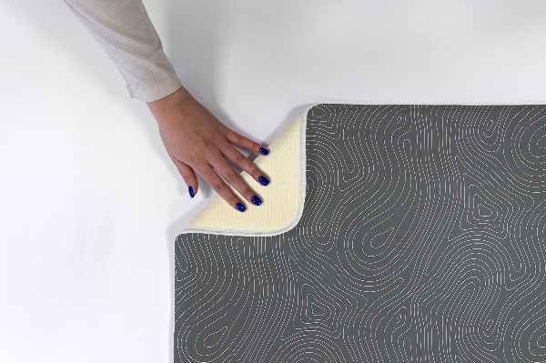 Carpete Contornos topográficos ou linhas de nivelamento