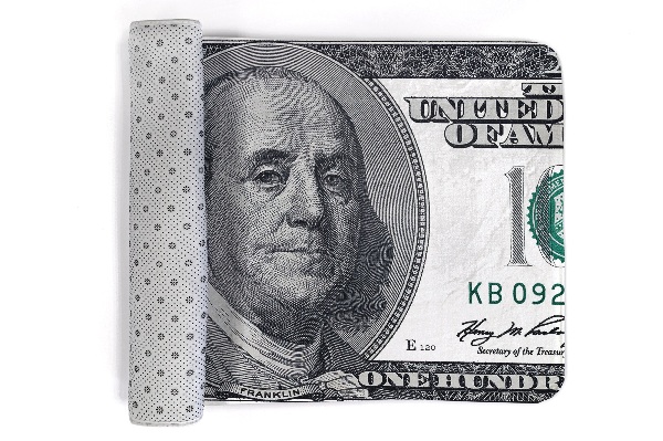 Tapete cozinha Nota de 100 dólares