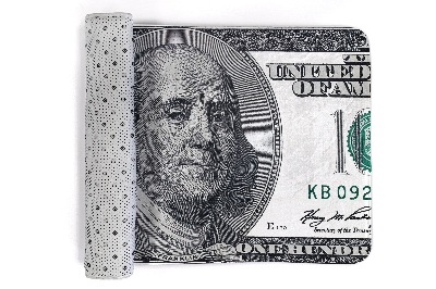 Tapete cozinha Nota de 100 dólares