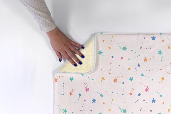 Carpete Padrões de estrelas coloridas