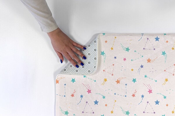 Carpete Padrões de estrelas coloridas