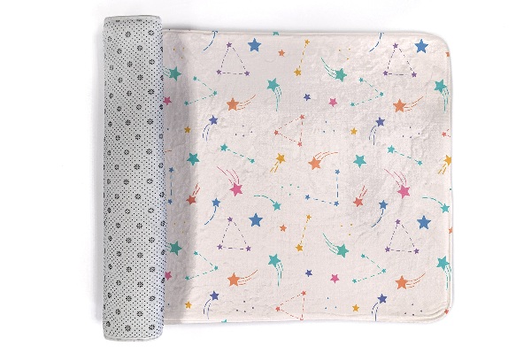 Carpete Padrões de estrelas coloridas