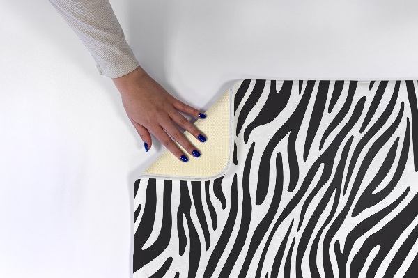 Tapete cozinha Zebra às riscas
