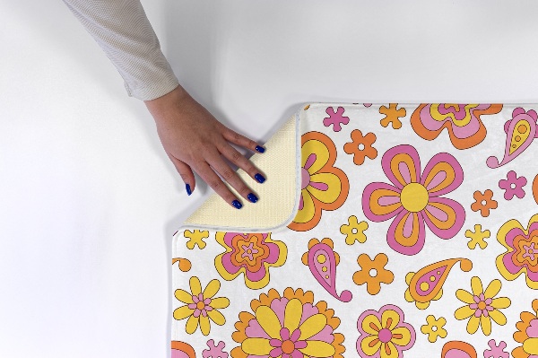 Tapete cozinha Padrão floral retro