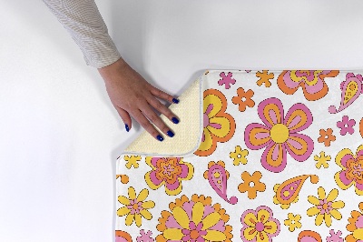 Tapete cozinha Padrão floral retro