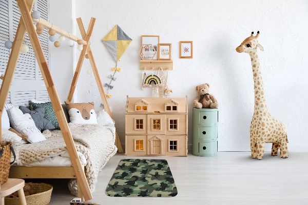 Carpete Dinossauros em camuflagem