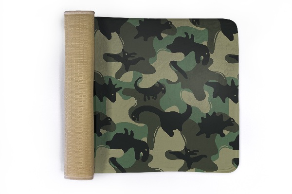 Carpete Dinossauros em camuflagem