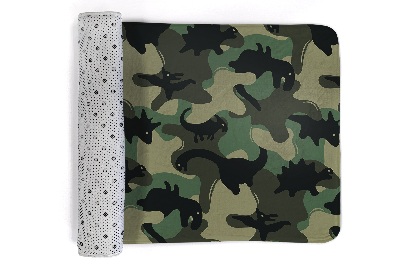 Carpete Dinossauros em camuflagem