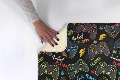 Tapete cozinha Controladores de jogos e letras
