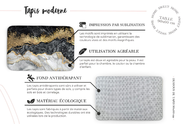 Carpete Folhas e ramos
