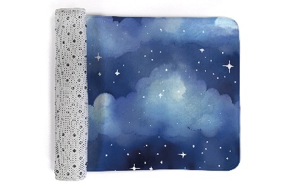 Carpete Nuvens e estrelas