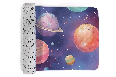 Carpete Planetas no espaço