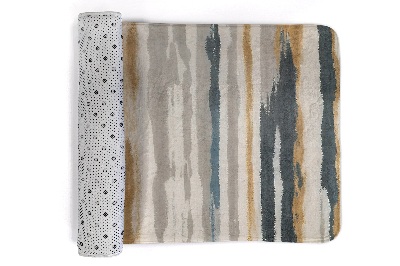 Tapete cozinha Riscas verticais abstractas em cores suaves