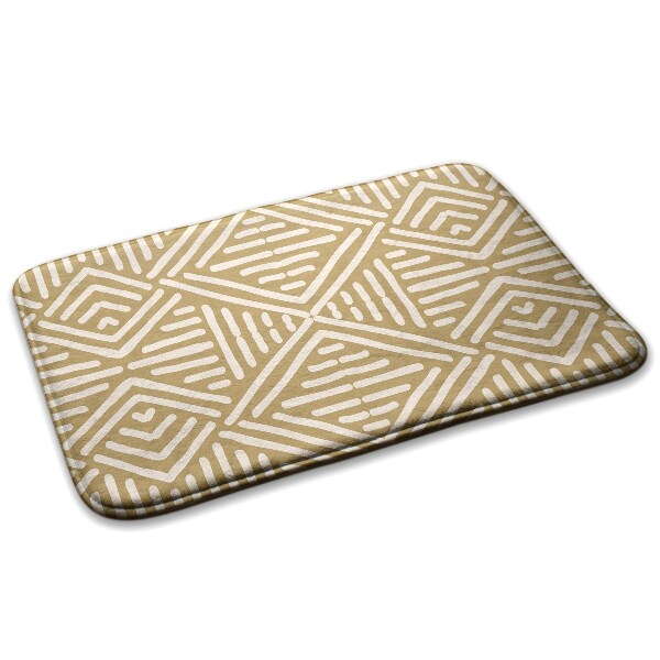 Tapete cozinha Padrão geométrico estilo ikat.