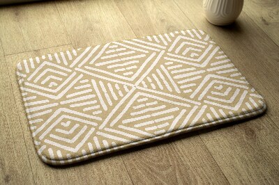 Tapete cozinha Padrão geométrico estilo ikat.