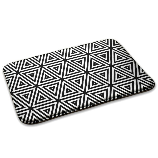 Carpete Mosaico geométrico triangular