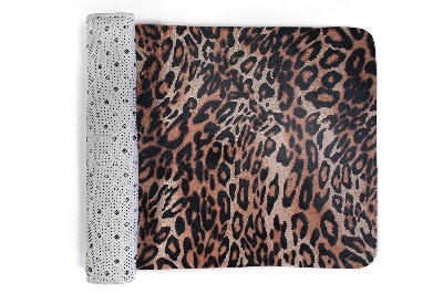 Tapete cozinha Padrão de pele de leopardo