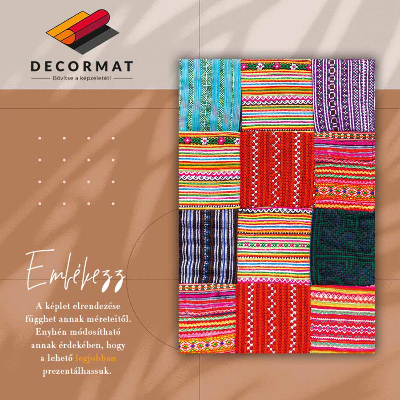Tapete de vinil Patchwork turco