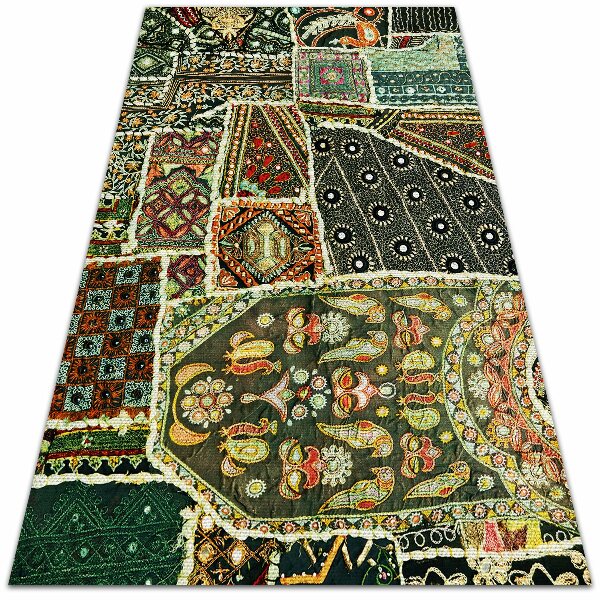 Tapete de vinil Patchwork de estilo turco