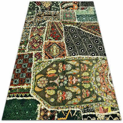 Tapete de vinil Patchwork de estilo turco