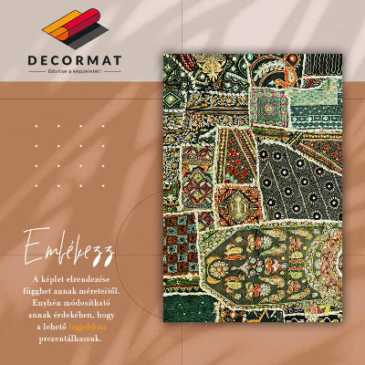 Tapete de vinil Patchwork de estilo turco