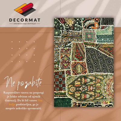 Tapete de vinil Patchwork de estilo turco