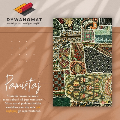 Tapete de vinil Patchwork de estilo turco