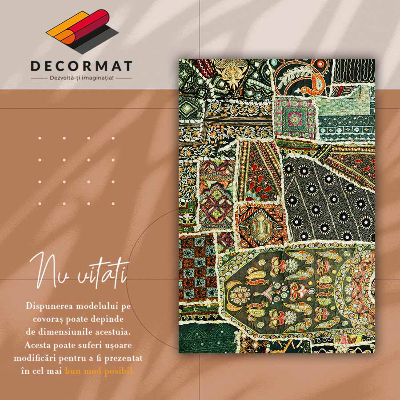 Tapete de vinil Patchwork de estilo turco